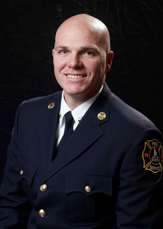 Surrey Fire Assistant Chief Ben Dirksen