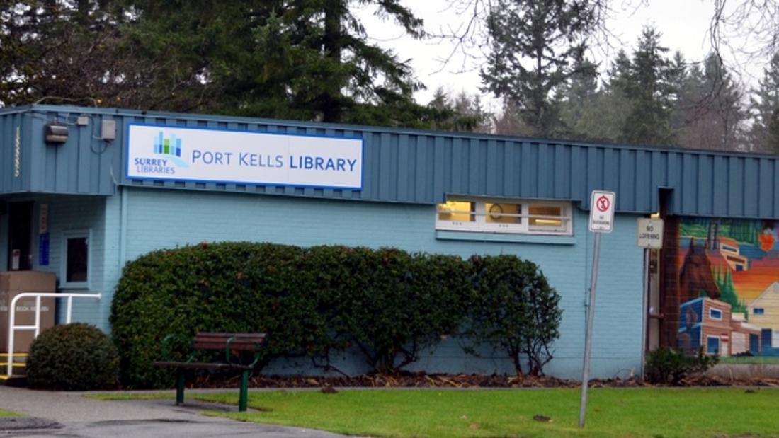 exterior of Port Kells Library in Surrey