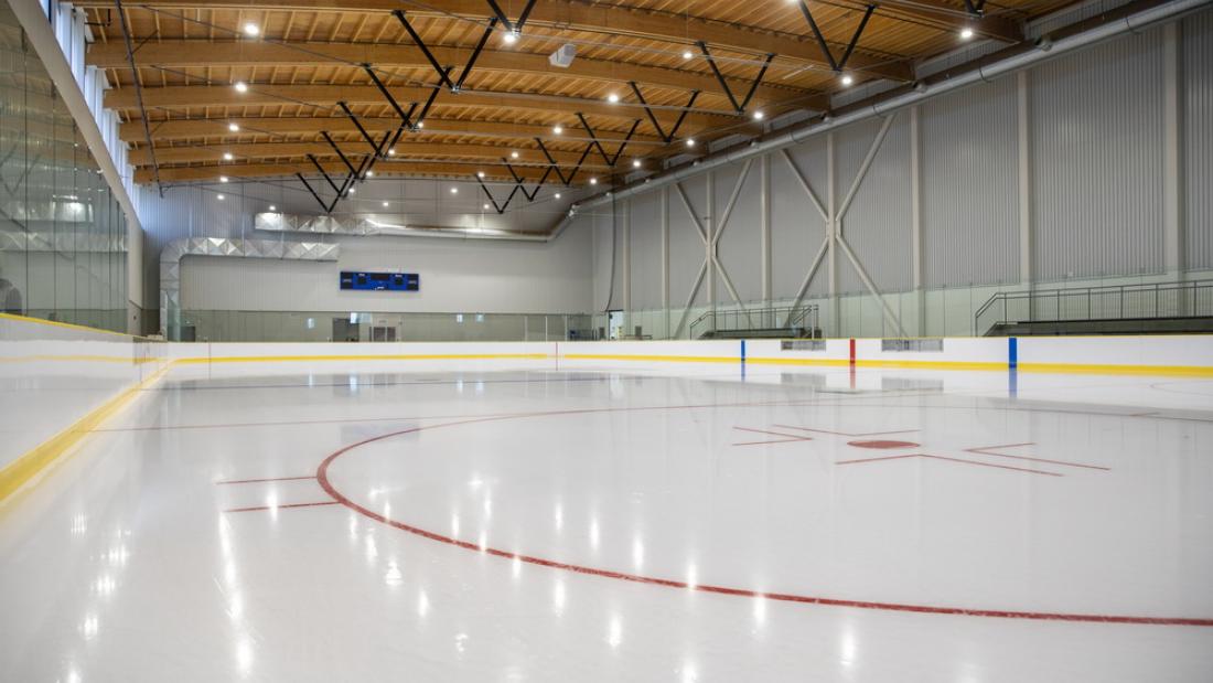North Surrey Sport and Ice Complex Ice Rink with Roof