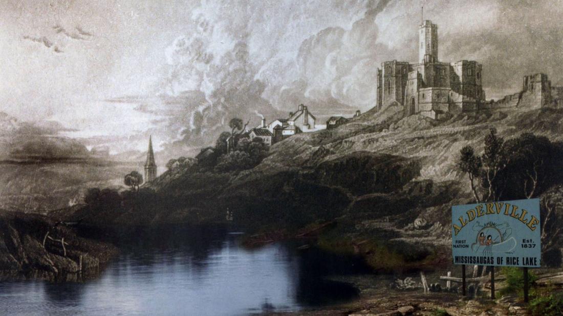 Richard Fung, Warkworth Castle, part of Landscapes