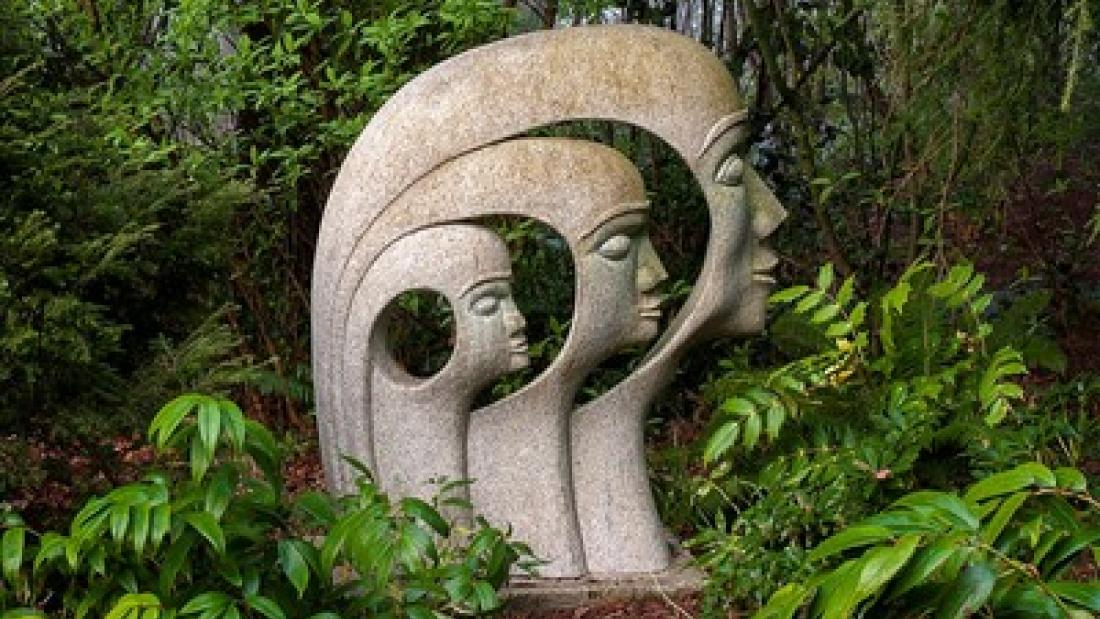 Sculpture in Fleetwood Gardens