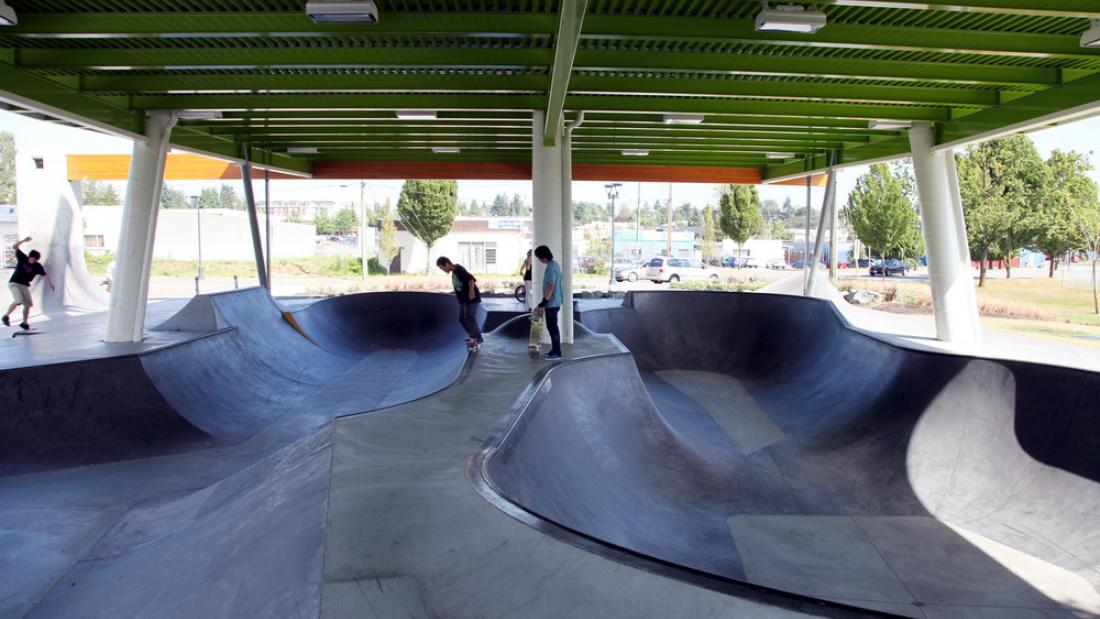 Skate Park at Chuck Bailey Recreation Centre