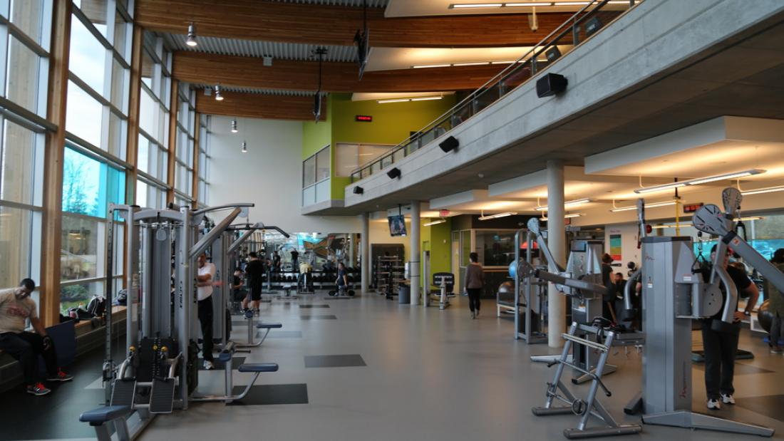 Fitness Room in Cloverdale Recreation Centre