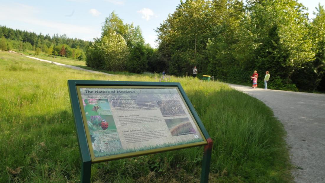 Meadows Information Signage at Green Timbers Urban Forest