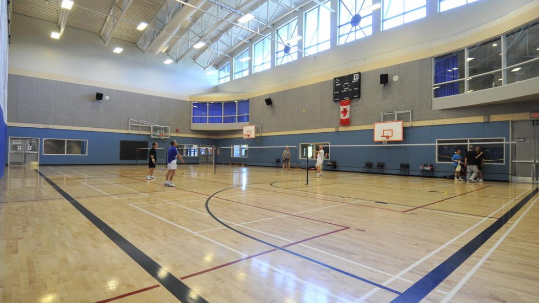 Badminton Court at Guildford Recreation Centre