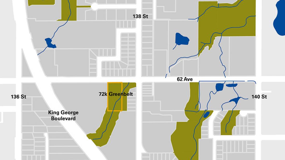 Map of proposed park