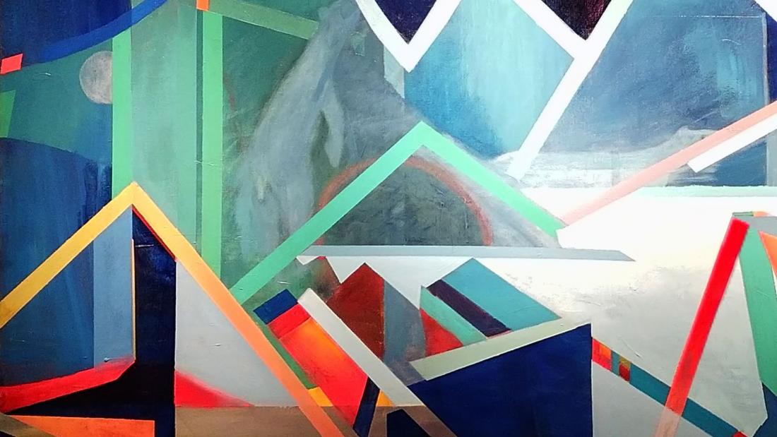 Marilyn Dyer, New Mountains, 2018 (detail)