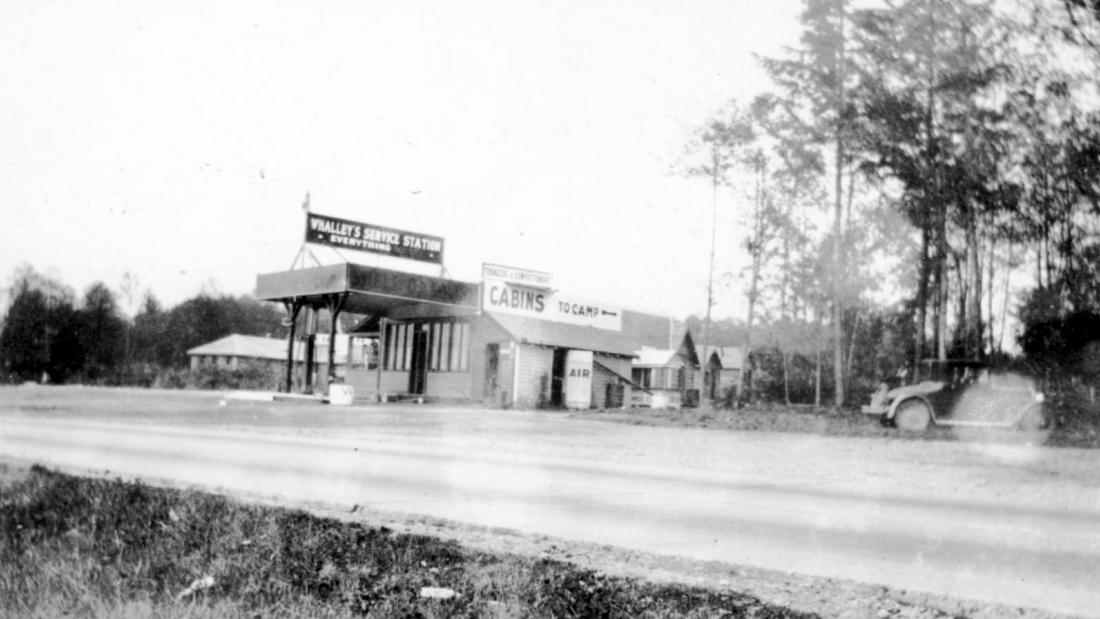 Whalley’s Service Station in 1930
