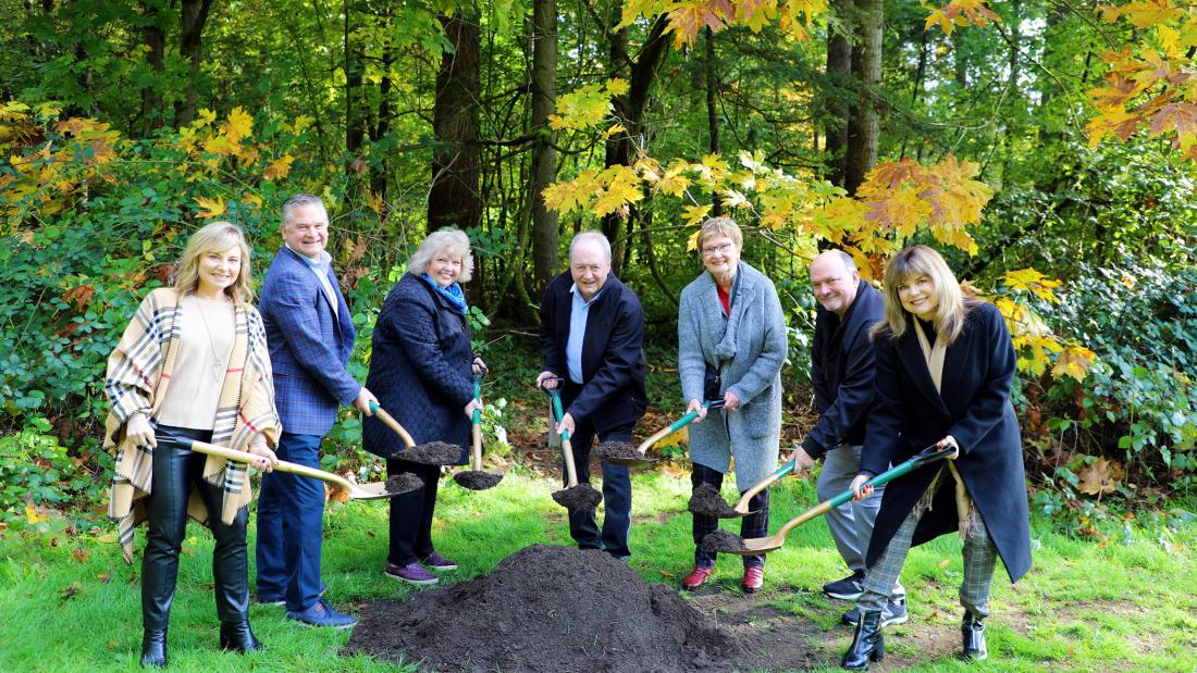 Ground Breaking Ceremony at Keery Park Trail