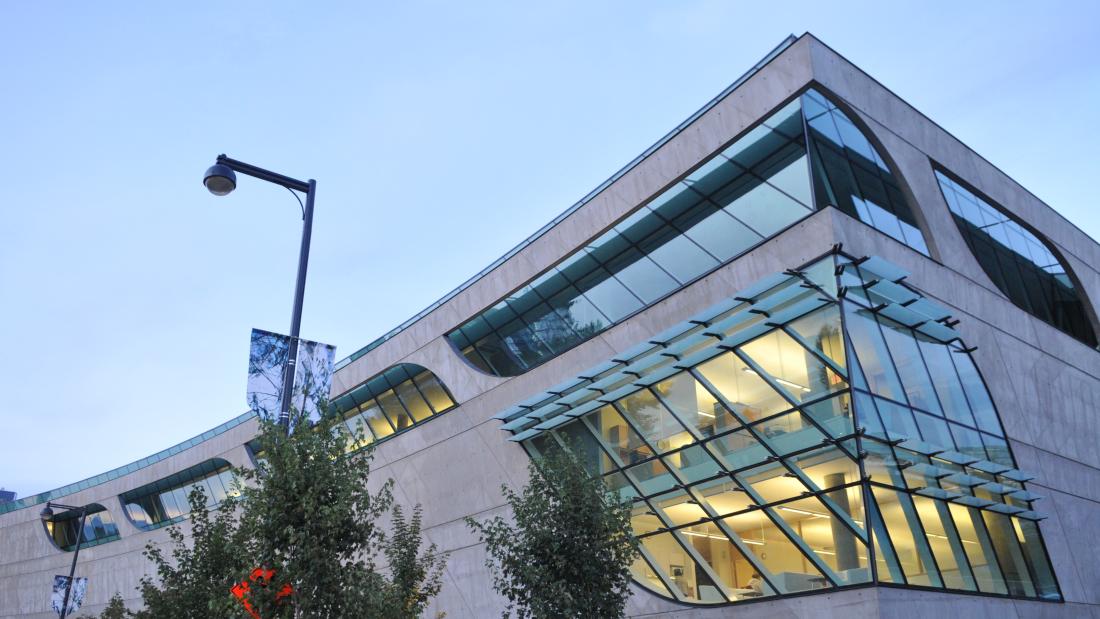 exterior of city centre library