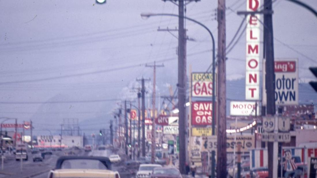 Whallet Street Scene in 1975