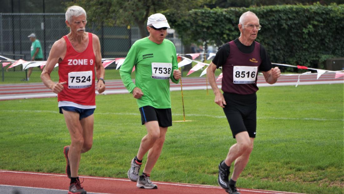 Track and field events at the 2019 BC 55+ Games in Kelowna