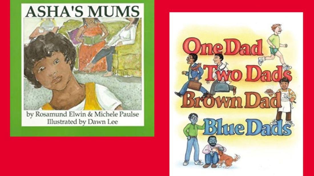 Two Pride books for children