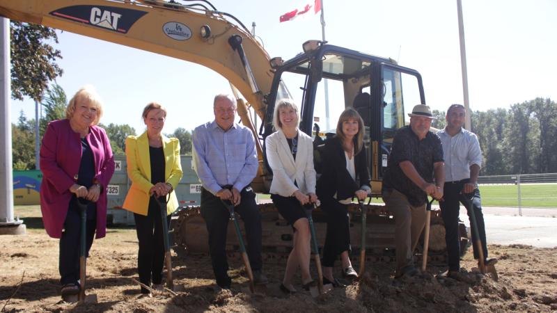 Mayor & Council breaking ground
