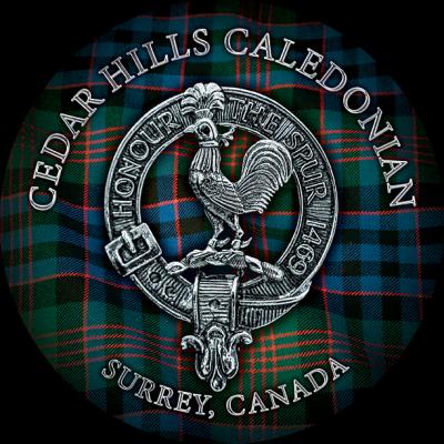 Cedar Hills Caledonian Pipe Band Logo