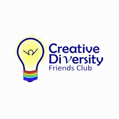 Creative Diversity Friends Club Logo