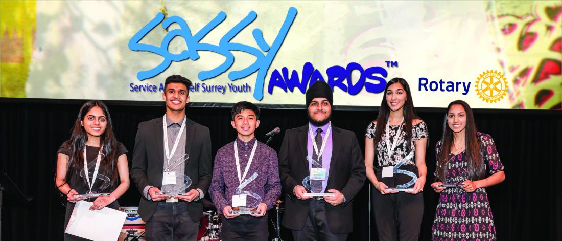 2019 Service Above Self Surrey Youth (SASSY) Awards