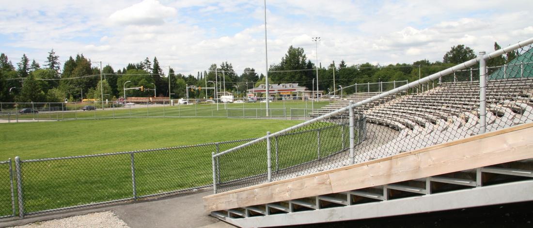 Athletic field at Sullivan Park 