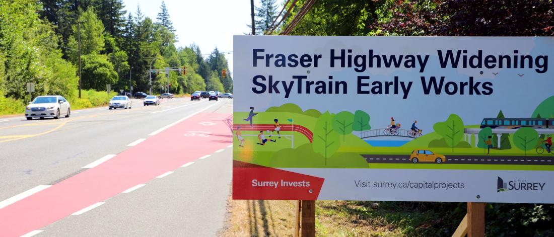Fraser Highway billboard