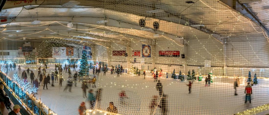 Winter Ice Palace at Cloverdale Arena