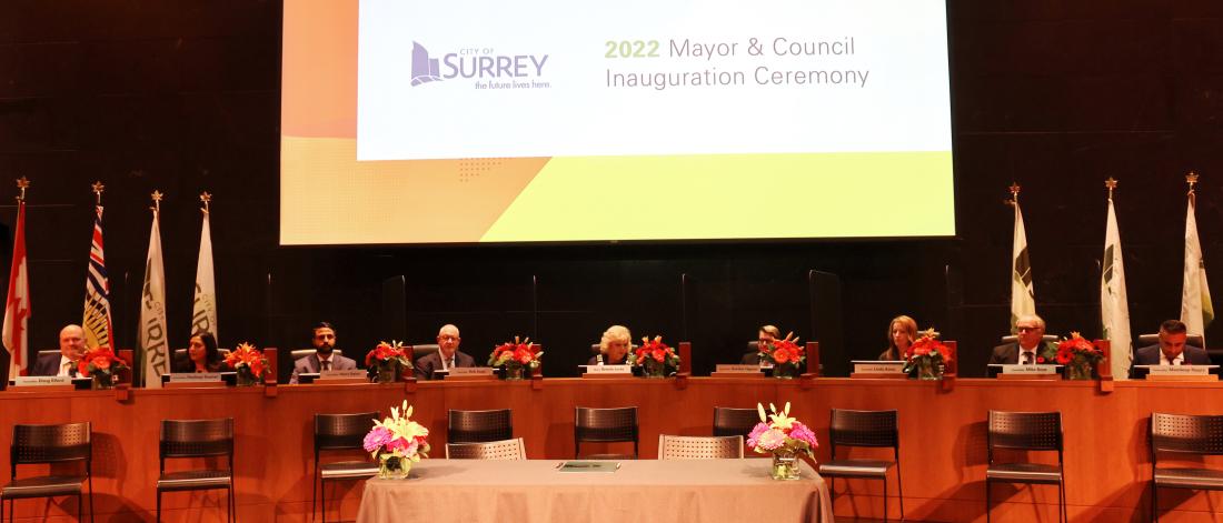 Inauguration of Mayor & Council