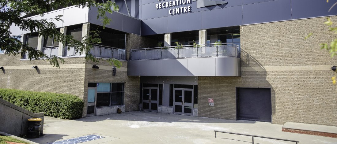 exterior of guildford recreation centre