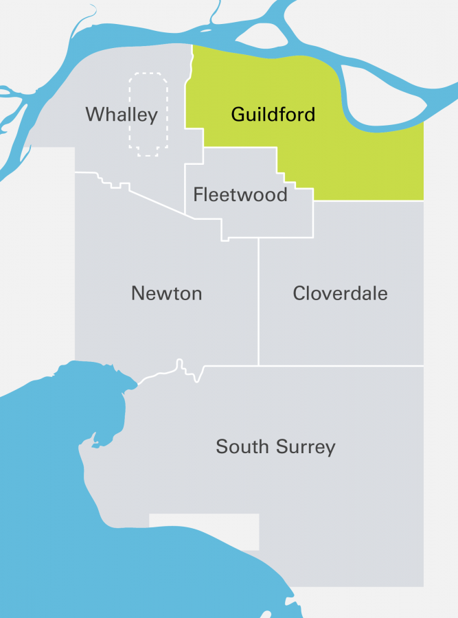 Guildford Community Map