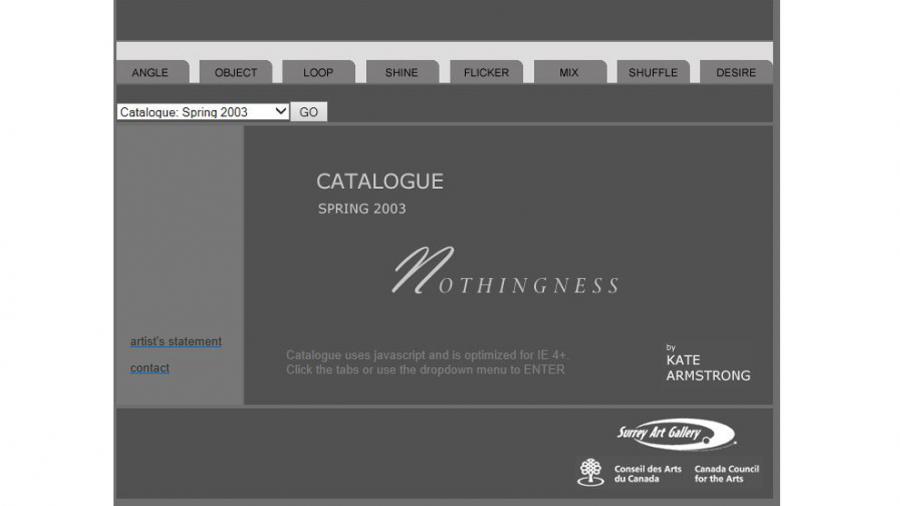 Catalogue screenshot
