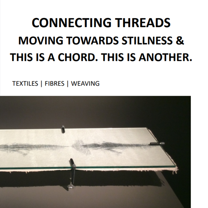 Connecting Threads Maggie Orth: Moving Towards Stillness Kathy Slade: This is a chord. This is another. Teachers' Guide