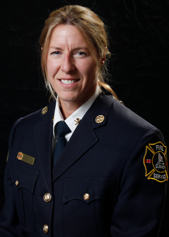 Surrey Fire Assistant Chief Shelley Morris