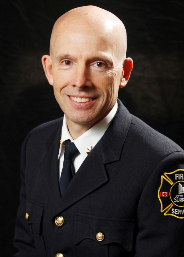 Surrey Fire Deputy Chief Dave Burns