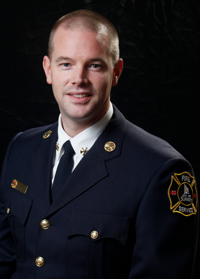 Surrey Fire Chief Deputy Chief Jason Cairney