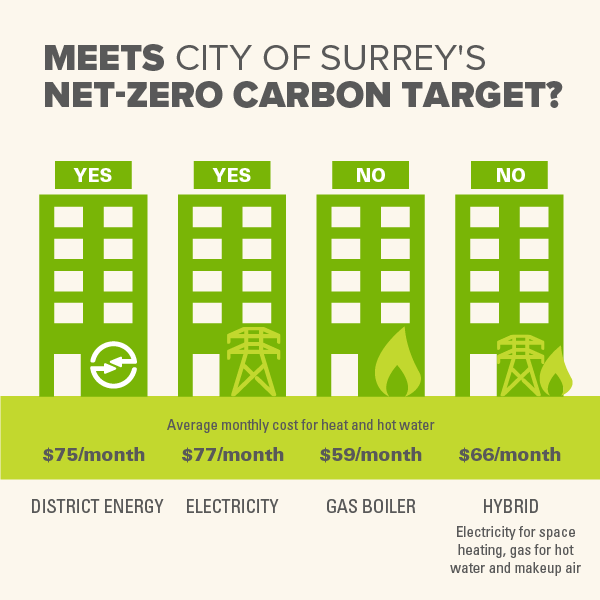 Net-Zero Carbon Target Comparison Illustration