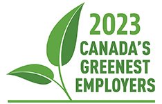Canada's Greenest Employer logo
